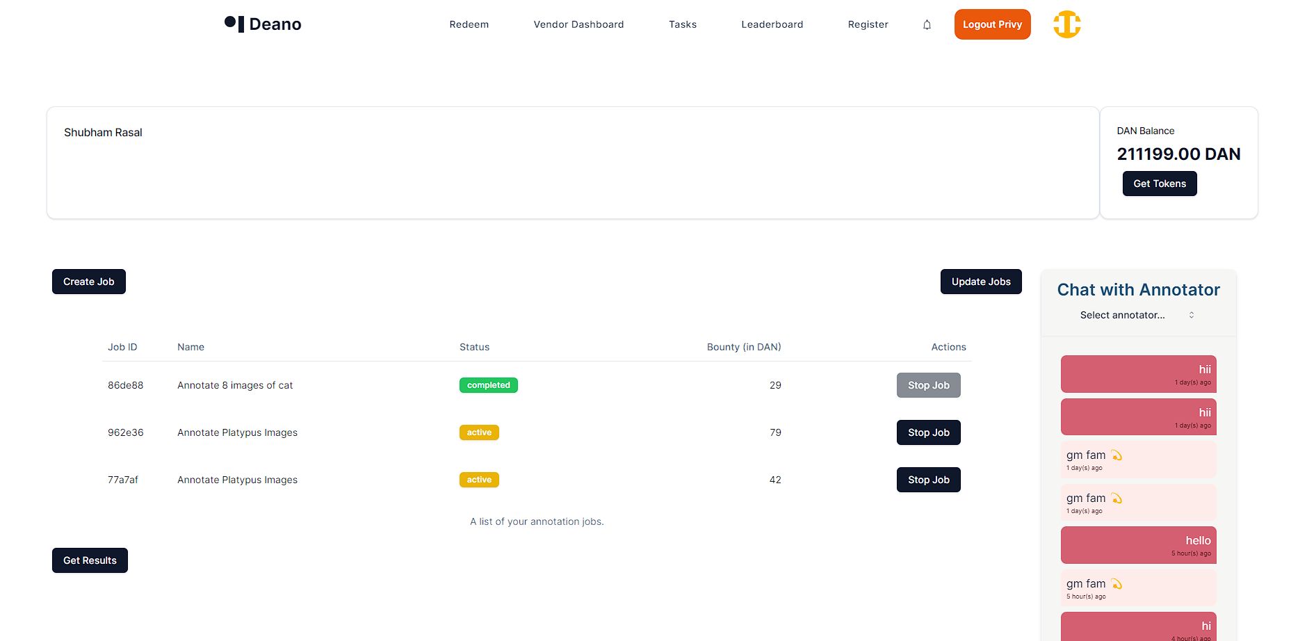 token-incentivized data labeling